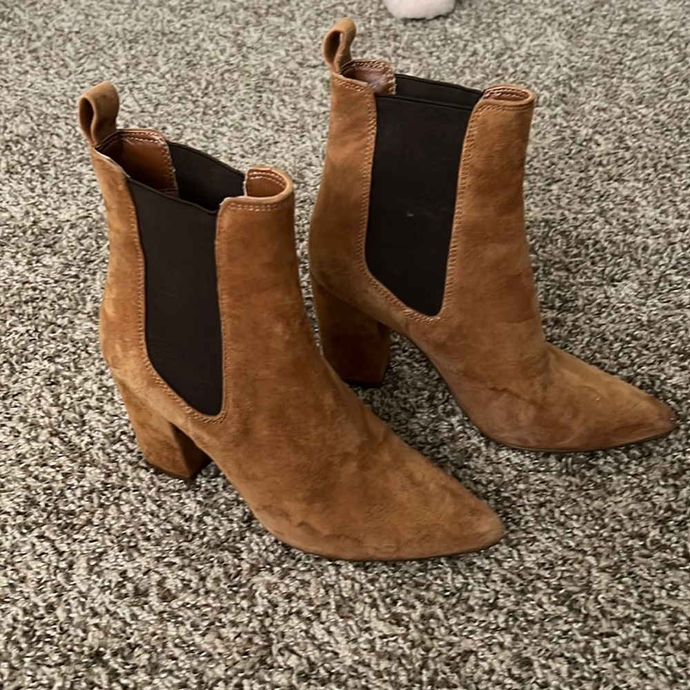Steve Madden suede booties